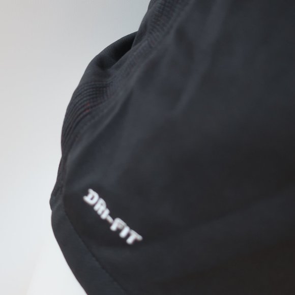 Womens Nike Dri-Fit Black Red Blue 2016 USA Soccer Rio V-Neck Activewear Top XL* - Picture 6 of 8